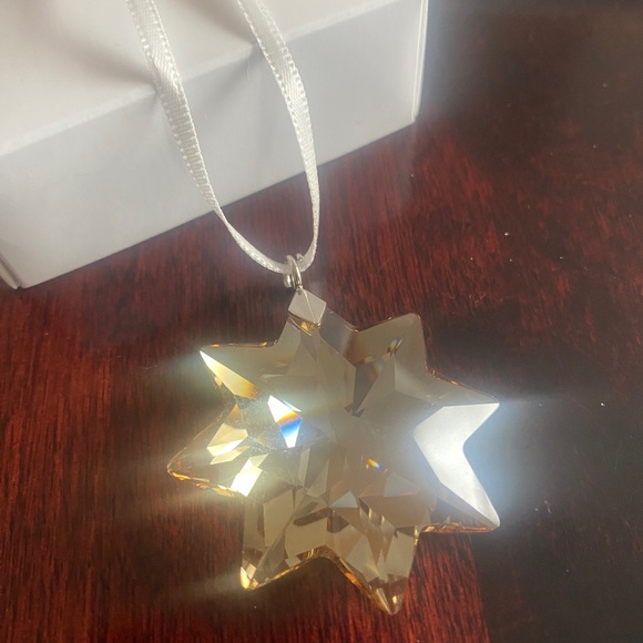 Swarovski Crystal Star Ornament - Picture 2 of 5
